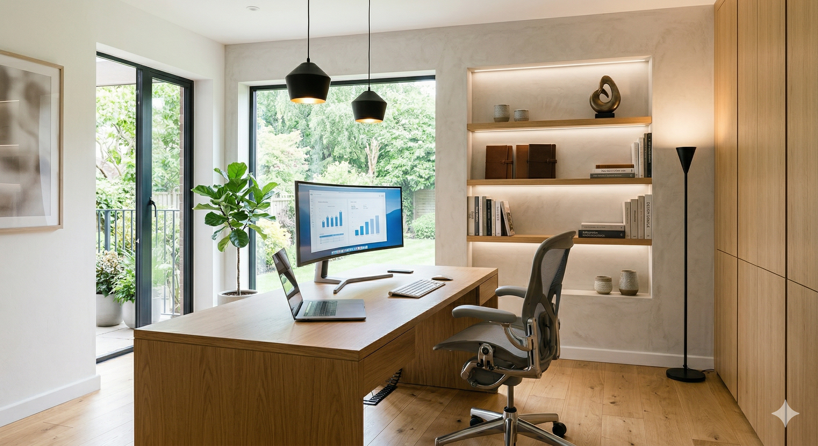 Office project — Built-in Shelving & Millwork