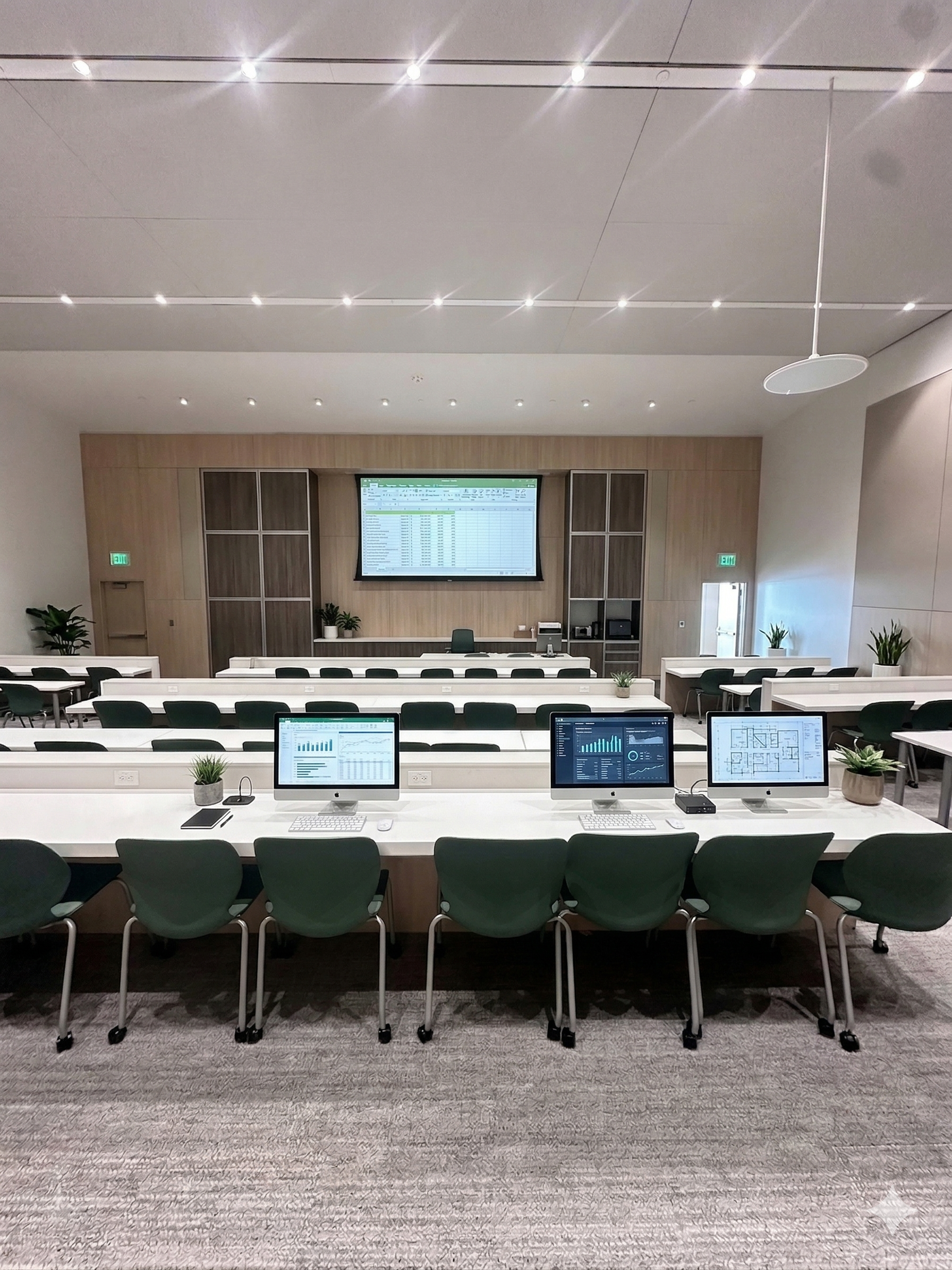 Education project — Training Room · Casework